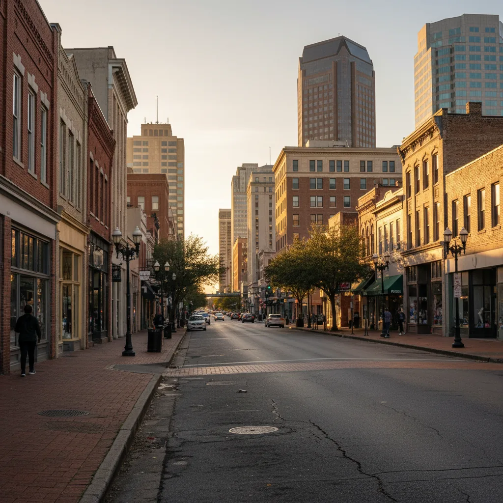 Baton Rouge, LA business district